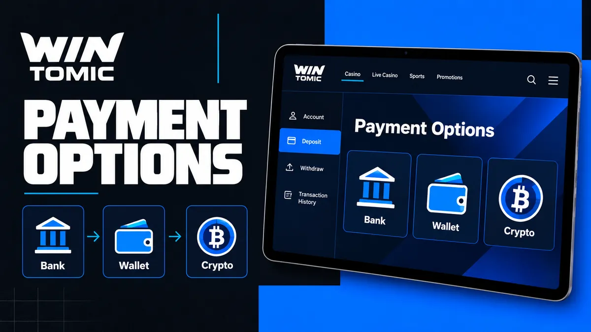Deposit and Withdrawal Options at Wintomic